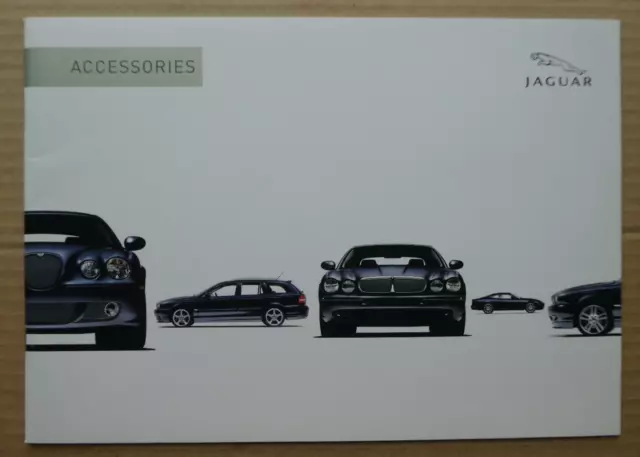 Jaguar Accessories X-Type S-Type XJ XK 2005/06 UK brochure. Excellent condition.