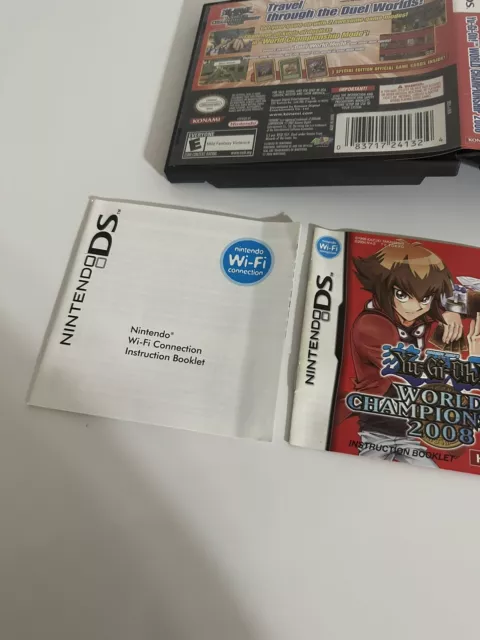 Yu-Gi-Oh 5D's World Championship 2011 Over the Nexus (DS) CIB w/ Promo  Cards 83717241829