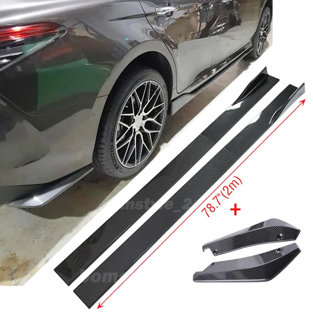 Vf Commodore Rear Panel CARBON FIBER SIDE Skirt Panel Lip +Rear Bumper Canard For Holden ...