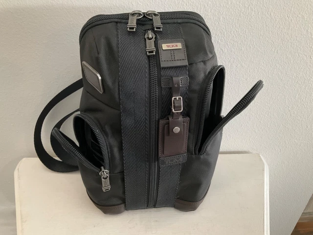 TUMI Alpha Bravo Saratoga Sling Backpack 222393HK2 Lightly-Used
