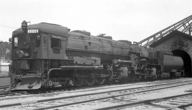 SP SOUTHERN PACIFIC Railroad Locomotive Engine No 4109 Old Train Photo ...