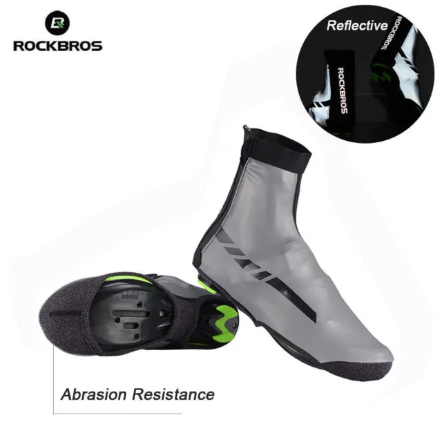 RockBros Winter&Autumn Cycling Warm Waterproof  Protector Overshoes Shoe Covers