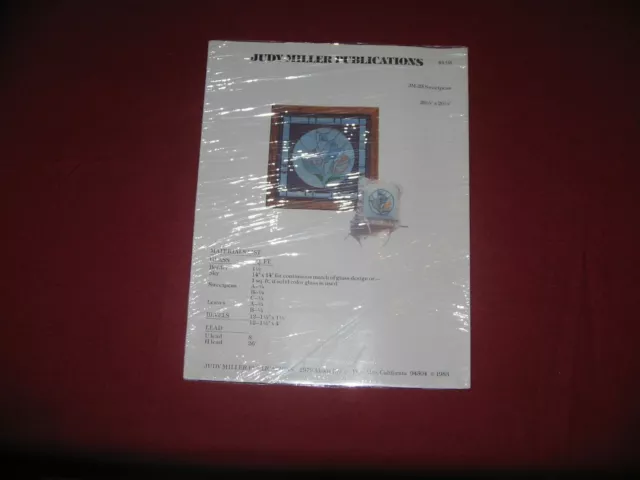 Tiffany-Vorlagen , Fensterbilder , Judy Miller , JM 23 Sweetpeas