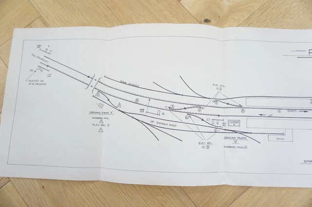 RINGWOOD SIGNAL BOX Railway Plan Diagram Signalling Record Society £19. ...