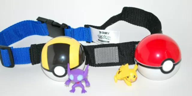 Pokemon XY Pikachu & Sableye Clip 'n' Carry Poke Ball Belt