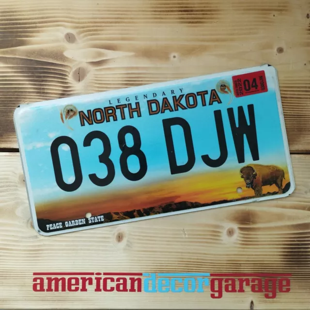 USA Nummernschild/Kennzeichen/license plate* North Dakota Legendary *