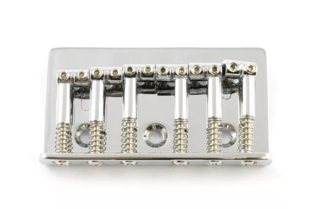 Allparts SB-0190 Non-Tremolo Top Loading Bridge - Chrome