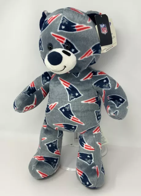 Build A Bear NFL New England Patriots Bear Patriots Outfit 18" Plush Stuffed 3