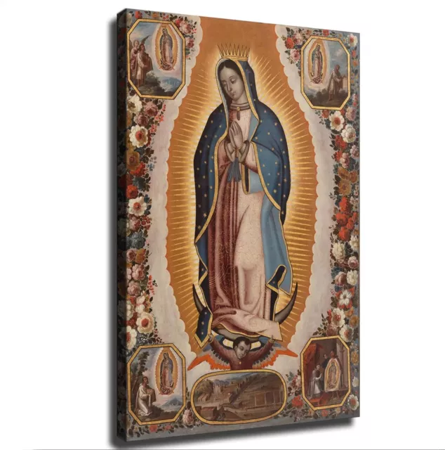 Blessed Virgin Mary Our Lady of Guadalupe Venerated Religious Symbol Poster