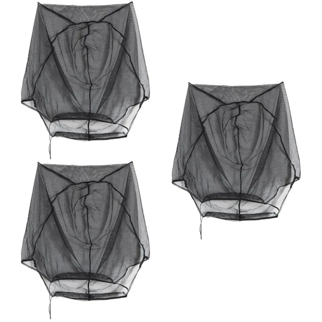 3x Outdoor Kopf Mesh Outdoor Kopf Net Moskitonetz Hut Anti- Hut