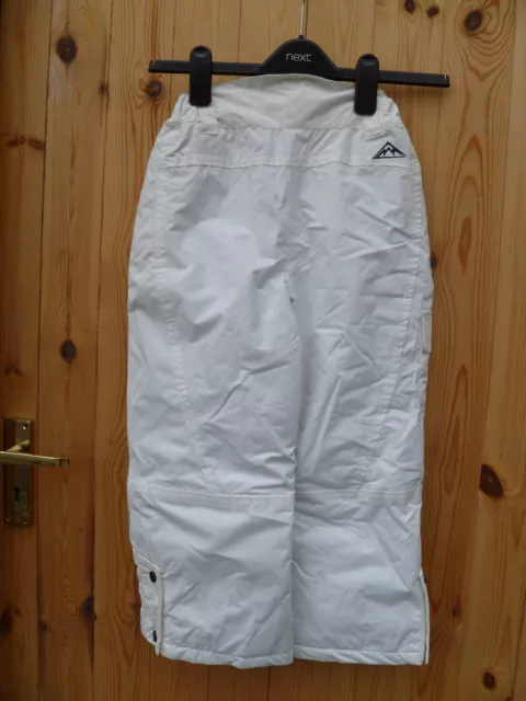 Leysin White Kids Ski Board Pants Waterproof Breathable Insulated 3 4 5 6 New 2