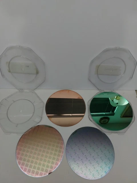 HERITAGE COMPUTER SILICON Wafers Semiconductor Wafers £158.12 - PicClick UK