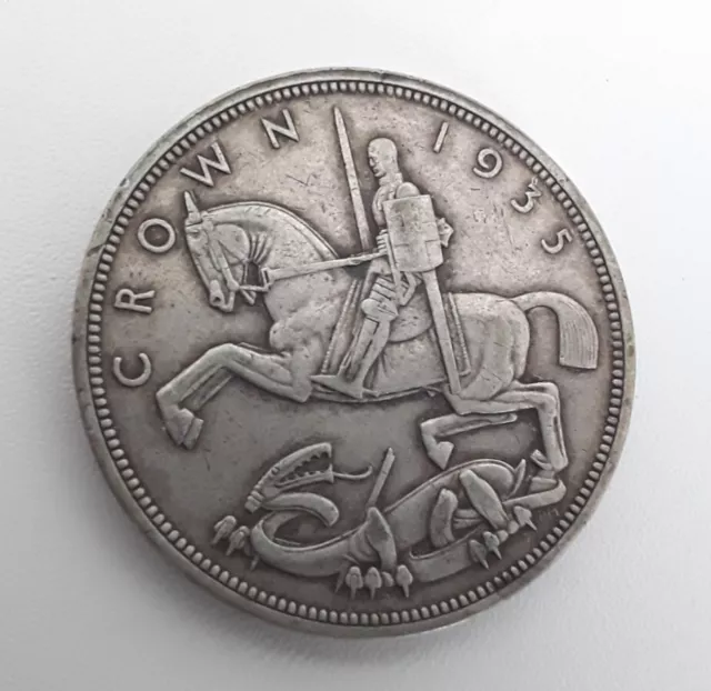 1935 George V 'Rocking Horse' Silver Crown