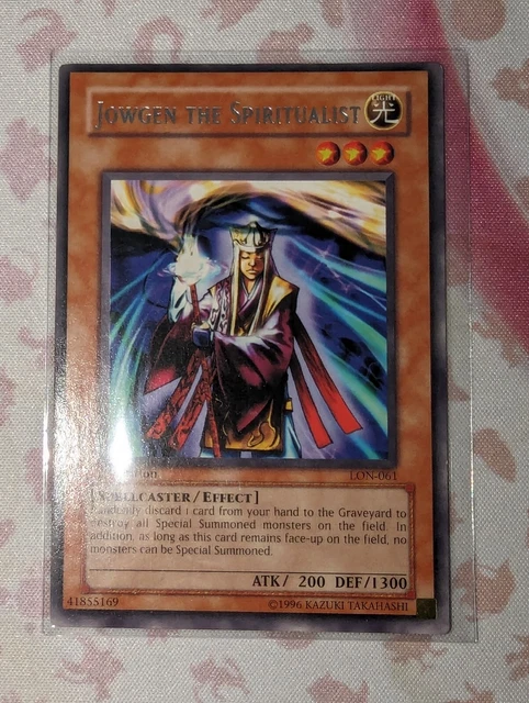 Yu-Gi-Oh! - Jowgen The Spiritualist (LON-061) - Labyrinth Of Nightmare - Unlimited Edition - Rare By Yu-Gi-Oh