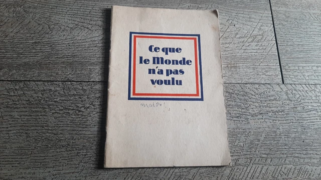 La Montagne N'a Pas Voulu... - Saint Loup - Édition Arthaud 1949 - Broché