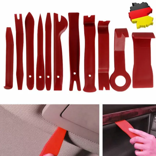 11pcs Car Auto Body Door Panel Console Dashboard Trim Removal Plastic Tools Kit
