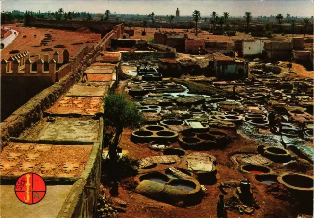 CPM Marrakesh- Les tanneurs MAROC (880512)