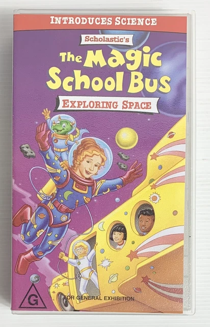 THE MAGIC SCHOOL Bus Exploring Space VHS, Scholastic Introduces Science ...