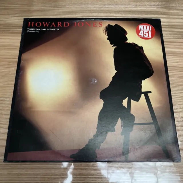 Howard Jones – Things Can Only Get Better- disque vinyle maxi 45 tours