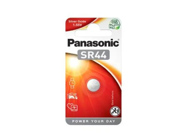 Batterie Panasonic SR44 1.55V Silver Oxide SR 44 Type D357(1709397257)