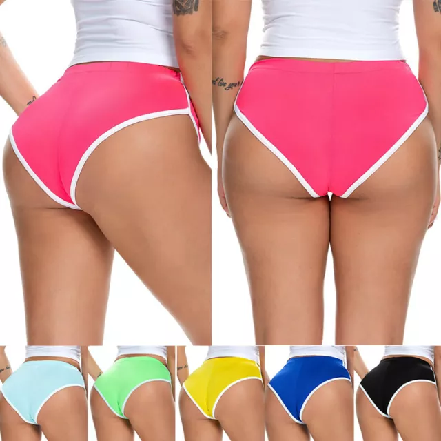 Women's Sports Shorts Yoga Gym Lady Jogging Lounge Summer Beach  Fitness Pants ☆