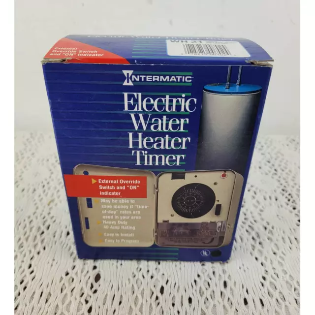 Intermatic Electric Water Heater Timer Metal Case Box Only 250V WH21 READ