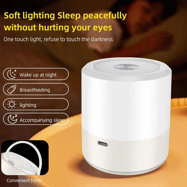 NIGHT LIGHT DIMMABLE LED Sensor Bedside Table Lamp Soft Light Hot J3 £7