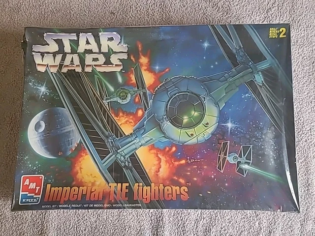 IMPERIAL TIE FIGHTERS Star Wars AMT ERTL Plastic Model Kit 8438 £31.91 ...