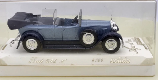 Miniature Bugatti Royale Coupe De Ville 1928 Solido - Échelle 1:43, Noir, Made In France, Occasion
