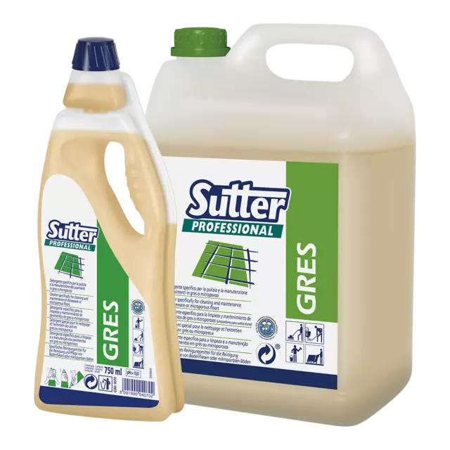 Gres Detergent Specific For Floors IN Gres Or Microporosi 0,75 L
