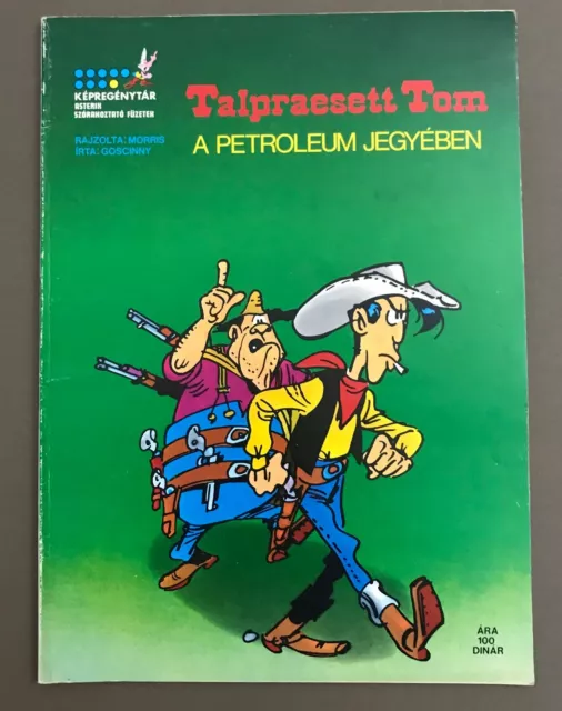 1980 Lucky Luke #35 Yugoslavian edition on Hungarian Language