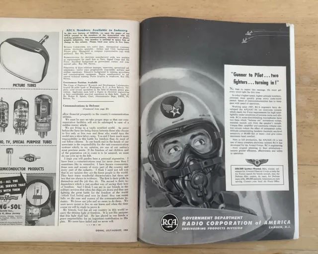 MAGAZINE « SIGNAL » US ARMY July-August 1954 OCCASION 3