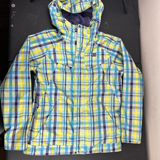 DC EXOTEX 5K Series Jacket Medium M Hooded Full Zip Ski Snowboarding Winter Warm 56.95 PicClick UK