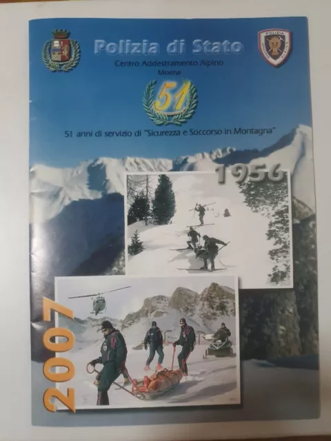 Distintivo/Spilla Montagna - Polizia - Scuola Alpina Moena
