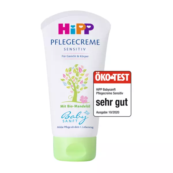 3 x HiPP Baby Face and Body Cream Sensitive Baby soft New from Germany