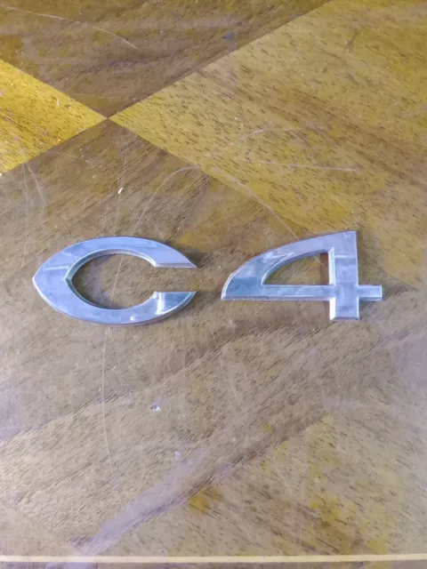 Emblème De Lettres 3D Pour Citroen Logo Voiture Arrière Coffre Badge Plaque  Signalétique Pour Citroen C1 C2 C3 C4 C5 Picasso229y Du 20,57 €