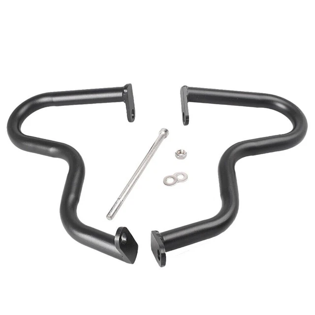 Protezione motore barra antiurto adatta Kawasaki ER-6N 2012 - 2015 nero pol