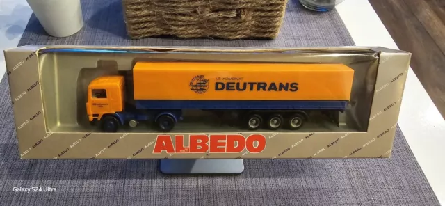 Albedo Volvo Lkw Deutrans Orange.