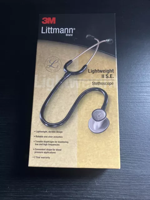 Littmann Lightweight II SE Stethoscope: Black
