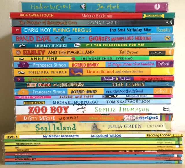 27 x Childrens Kids Book Bundle Job Lot Roald Dahl Horrid Henry Jaqueline Wilson