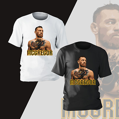 Conor Mcgregor T-Shirt MMA UFC Boxing Boxer Training Top Mens Kids Gift Present