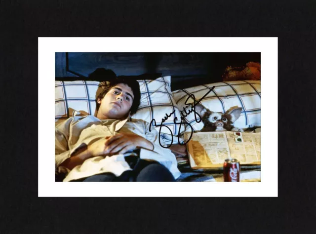 8X6 Mount ZACH GALLIGAN Signed PHOTO Gift Print Ready To Frame GREMLINS