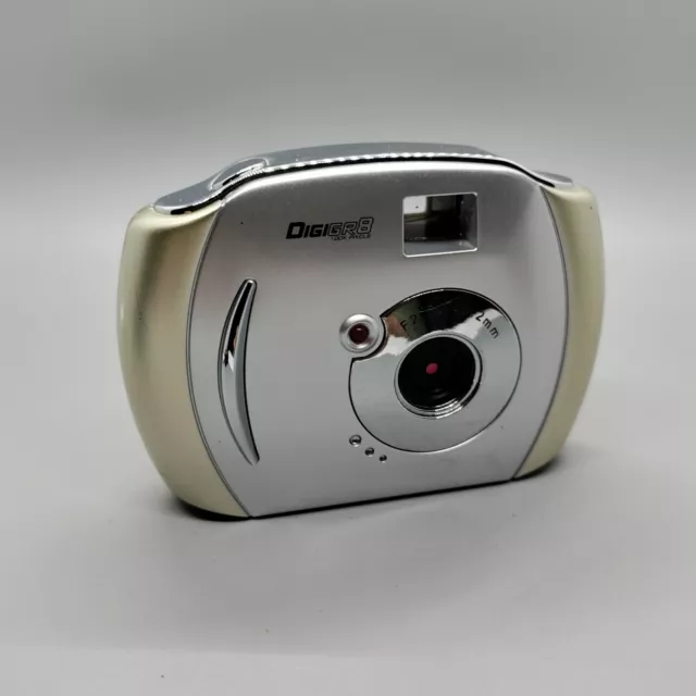 DigiGr8 0.1MP Compact Digital Camera Silver Tested