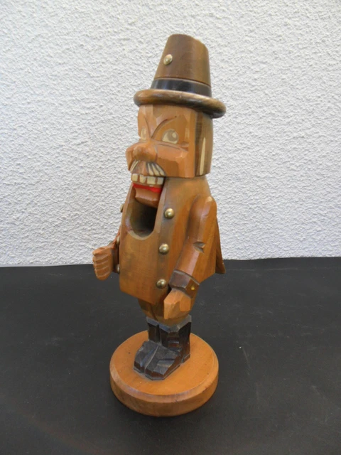 Casse-Noix Ancien Tête D'Âne – Bois Sculpté – Art Populaire – Objet De Vitrine