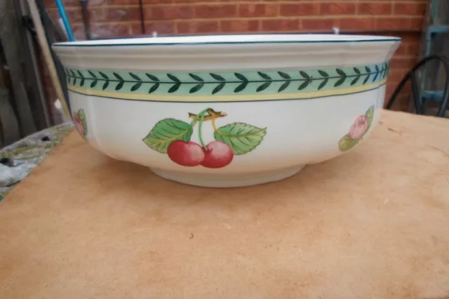 Large Round Villeroy & Boch FRENCH GARDEN FLEURENCE bowl 24.5cm