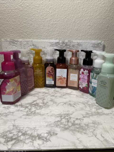 Bath & Body Works White Barn HAND SOAPS Gentle Foaming *CHOICE of 75 SOAP  SCENTS