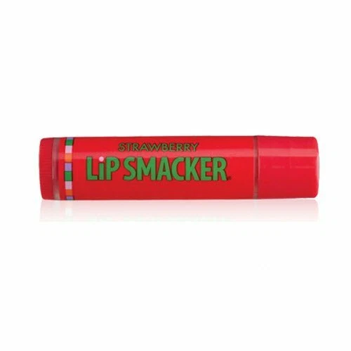 Lip Smacker Single 631 Strawberry Lip Balm 0.14oz, Tastes great, Smoothes, shine