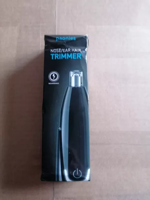 Paonies Nose / Ear Hair Trimmer Electric Black