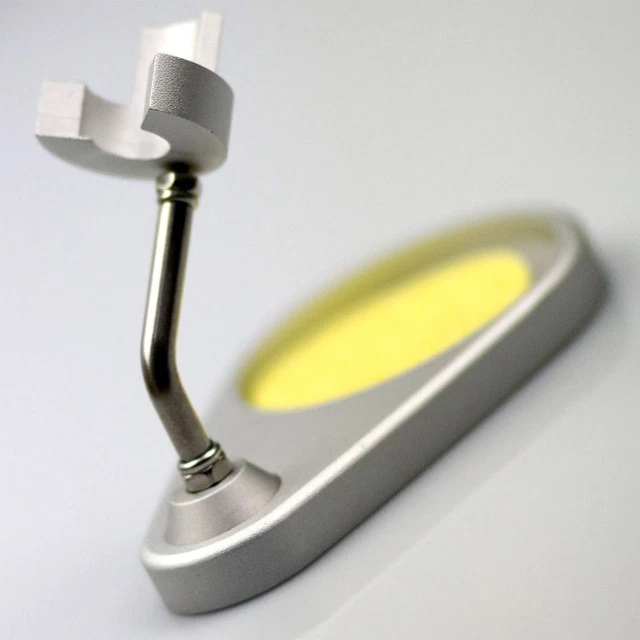Supporto saldatore giallo supporto metallo base