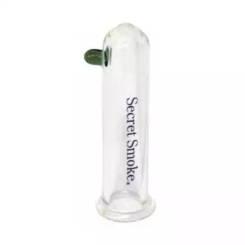 Tubo Estrattore di Resina in vetro di borosilicato Secret Smoke (10,5cm)